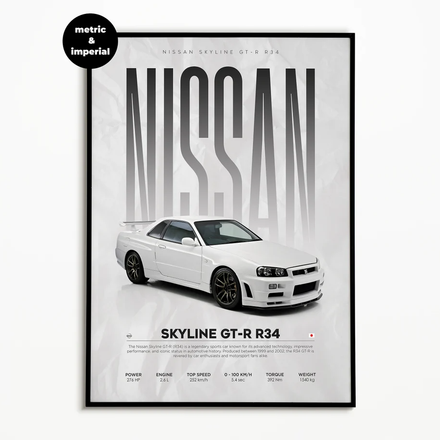 Nissan Skyline GT R R34