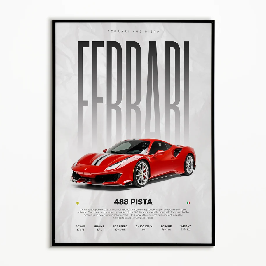 Ferrari 488 Pistha
