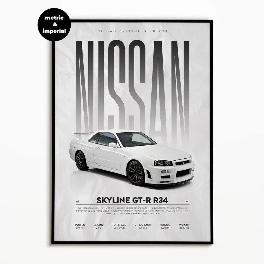 Nissan Skyline GT R R34