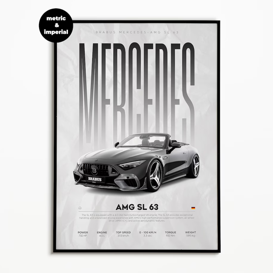 Brabus Mercedes AMG SL 63 